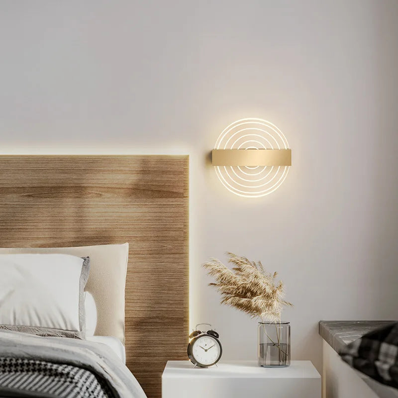 ModernGlow - LED Vägglampa i Minimalistisk Design – Elegant Belysning