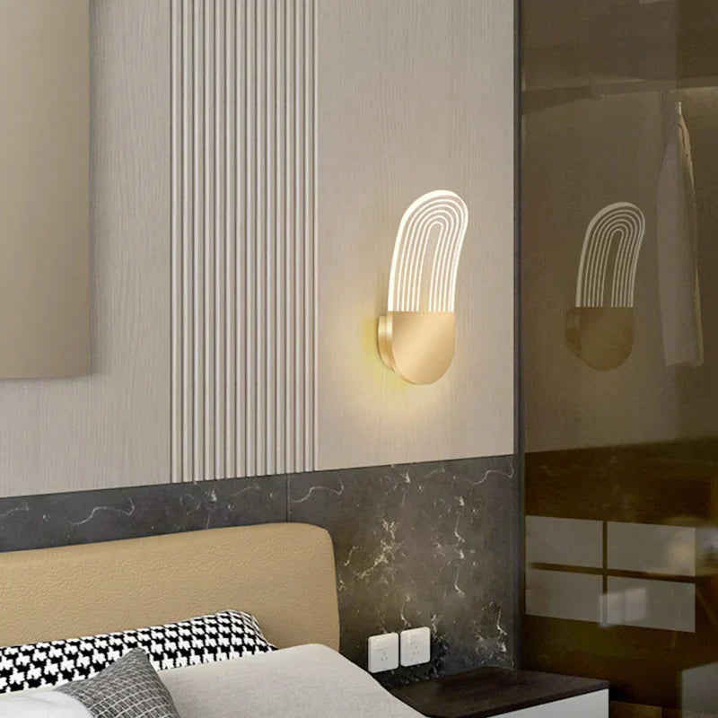 ModernGlow - LED Vägglampa i Minimalistisk Design – Elegant Belysning