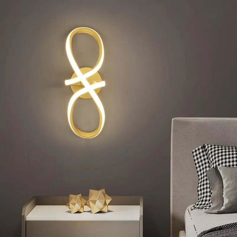 LightEdge - Minimalistisk LED Vägglampa för Moderna Interiörer