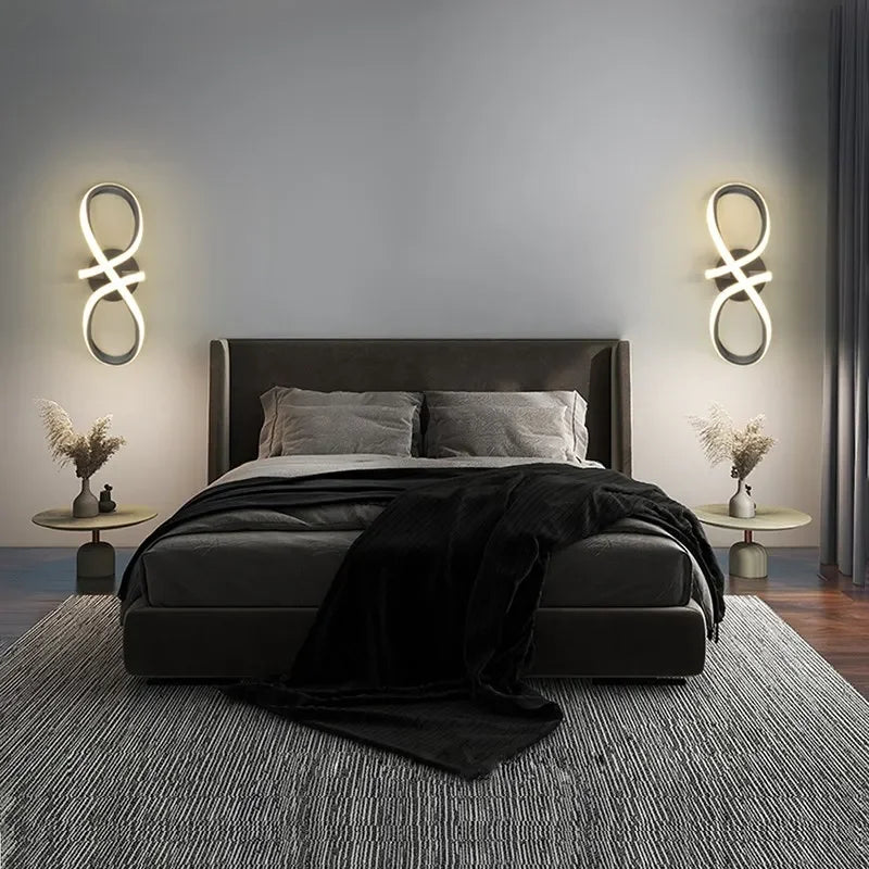 LightEdge - Minimalistisk LED Vägglampa för Moderna Interiörer