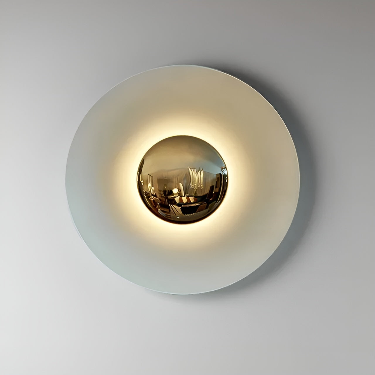 Rund LED bordslampa – Modern design med färgändring