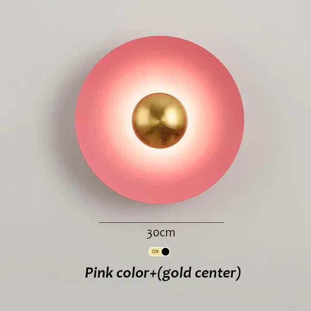 RundSkina - Modern Rund Vägglampa