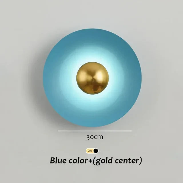 RundSkina - Modern Rund Vägglampa