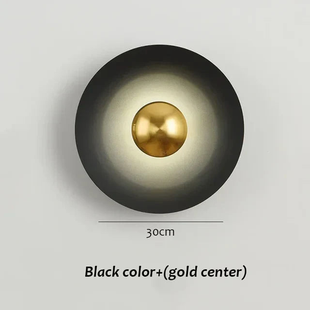 RundSkina - Modern Rund Vägglampa