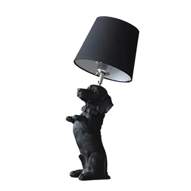 LumiDog – Lekfull LED Bordslampa i Valpdesign, Perfekt för Vardagsrum, Sovrum och Barnrum