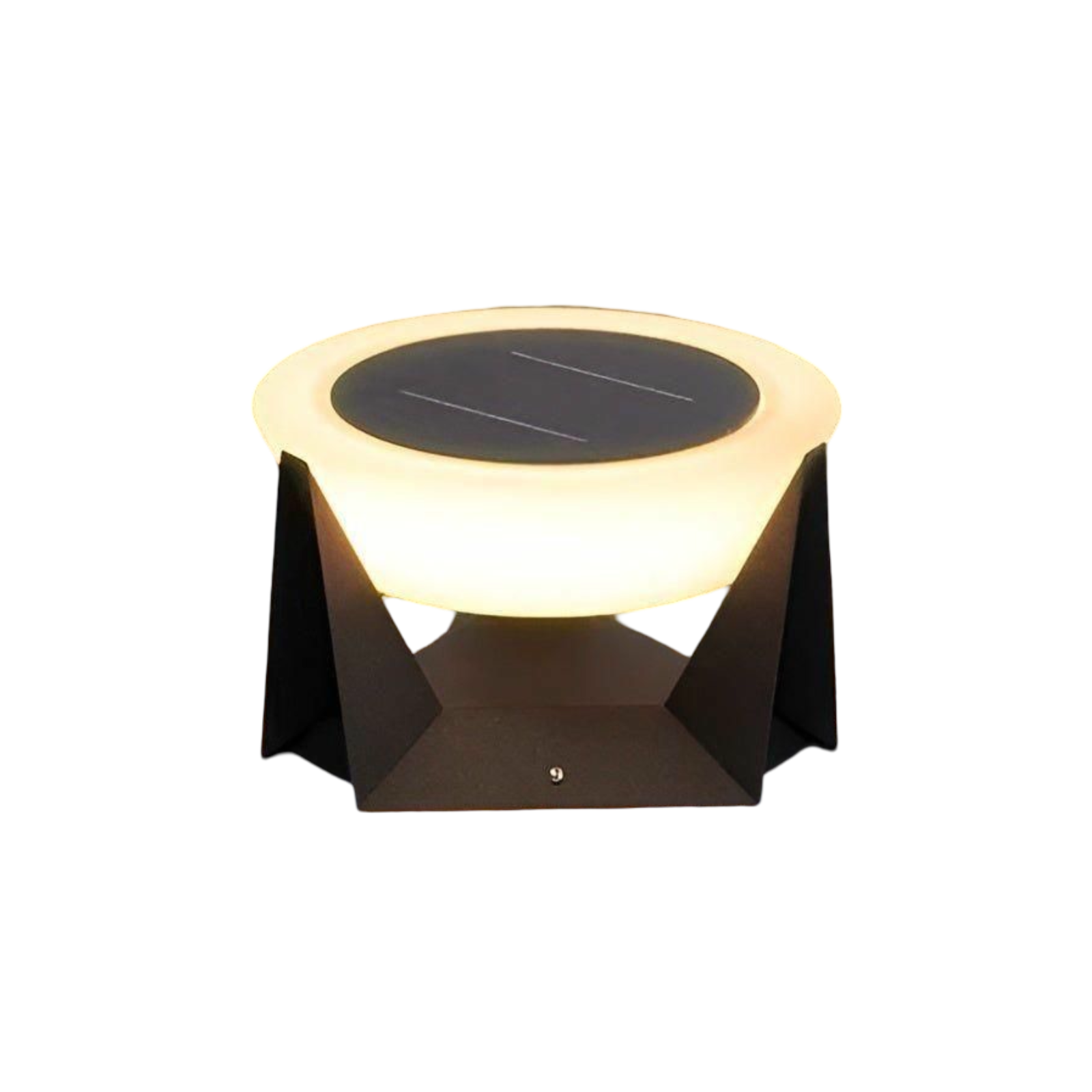 Solar lamp i japansk stil – Dekorativ trädgårdsbelysning i Zen-stil & väderbeständig