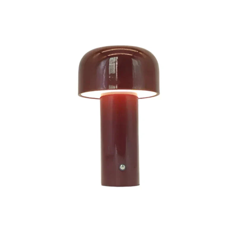 GlowMush - Opladdningsbar LED Bordslampa, Trådlös Svamp-lampa