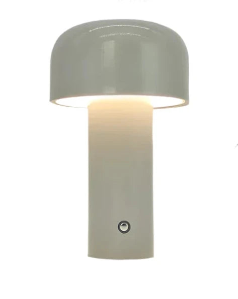 GlowMush - Opladdningsbar LED Bordslampa, Trådlös Svamp-lampa