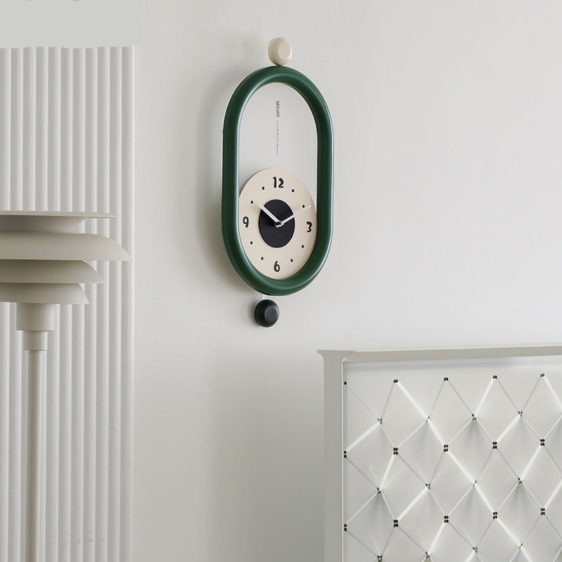 3D Konstnärlig Lång Pendelur för Heminredning och Vardagsrums Elegans