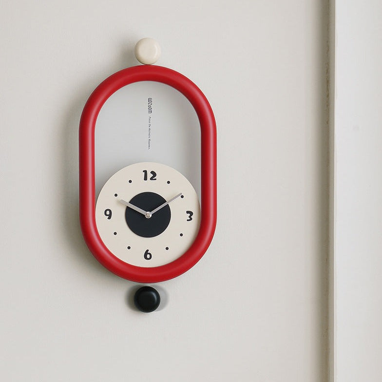 3D Konstnärlig Lång Pendelur för Heminredning och Vardagsrums Elegans