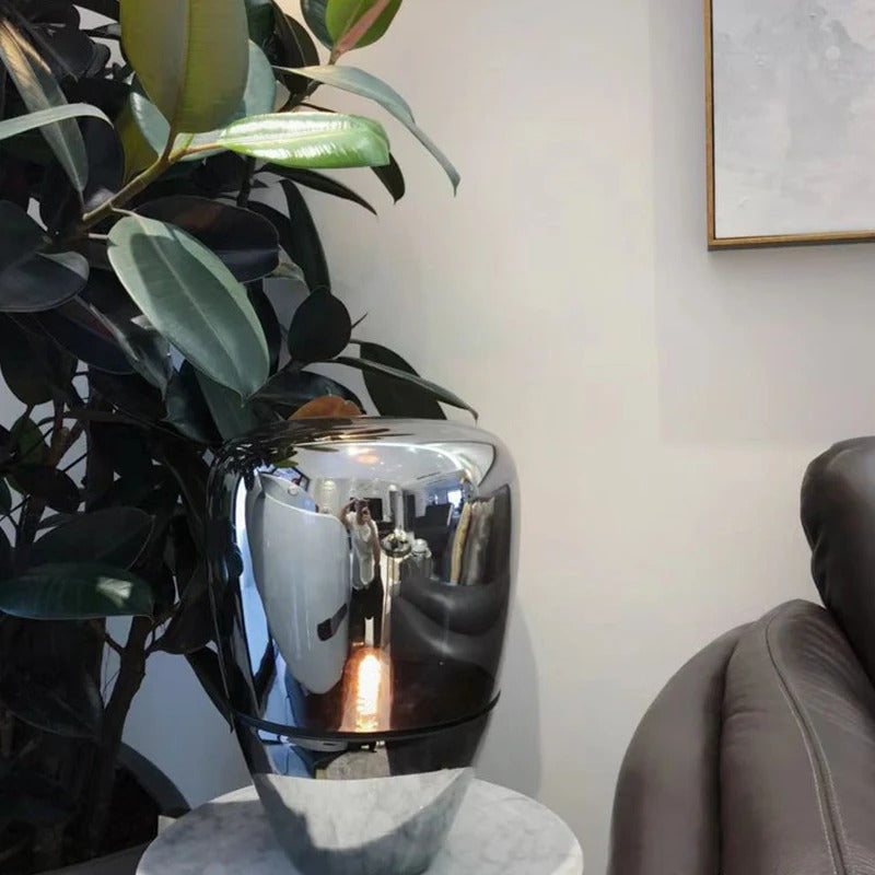 Glasbordslampa för vardagsrummet Elegant inomhusbelysning