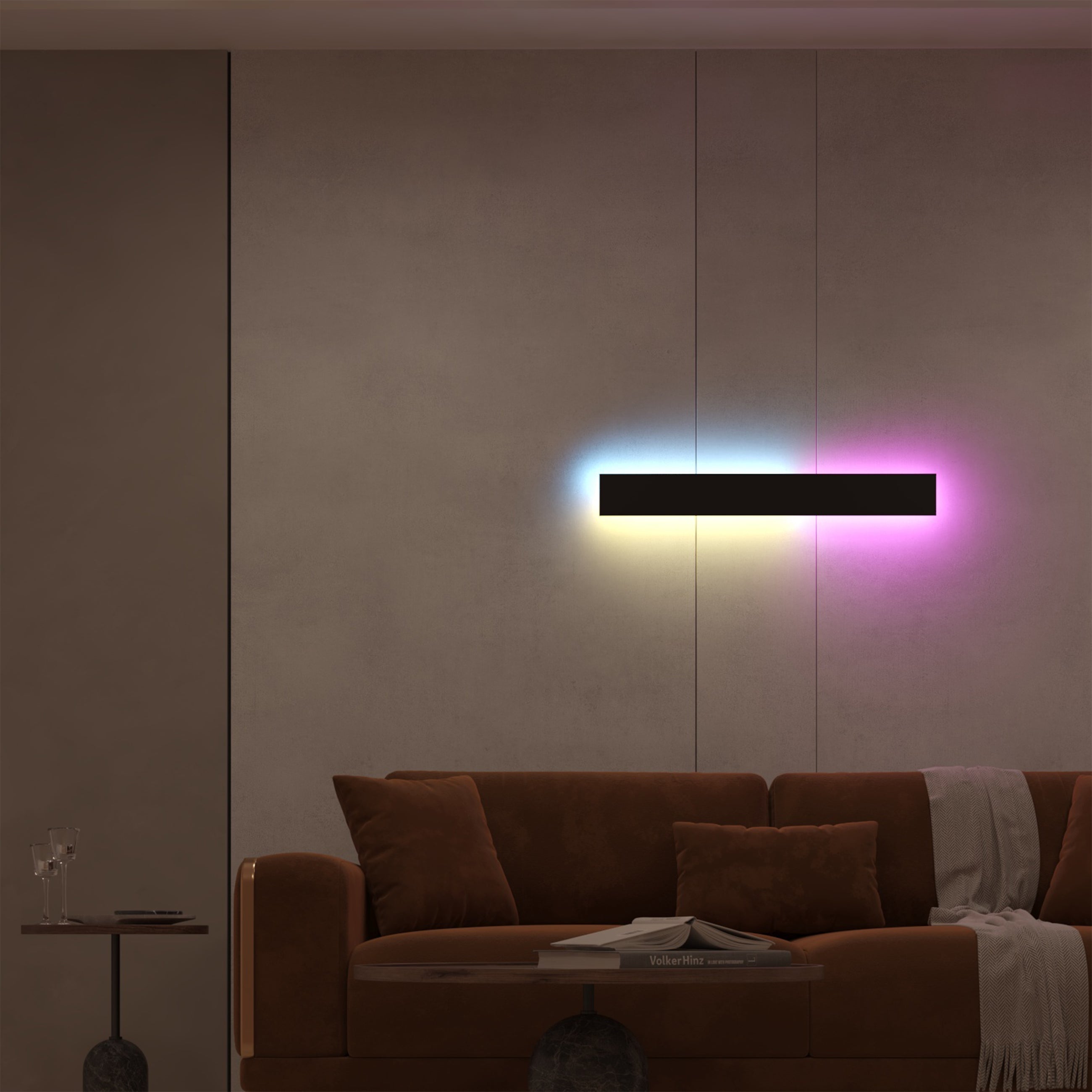Noire Vägglampa - Modern Belysning med Stiliga RGB-alternativ