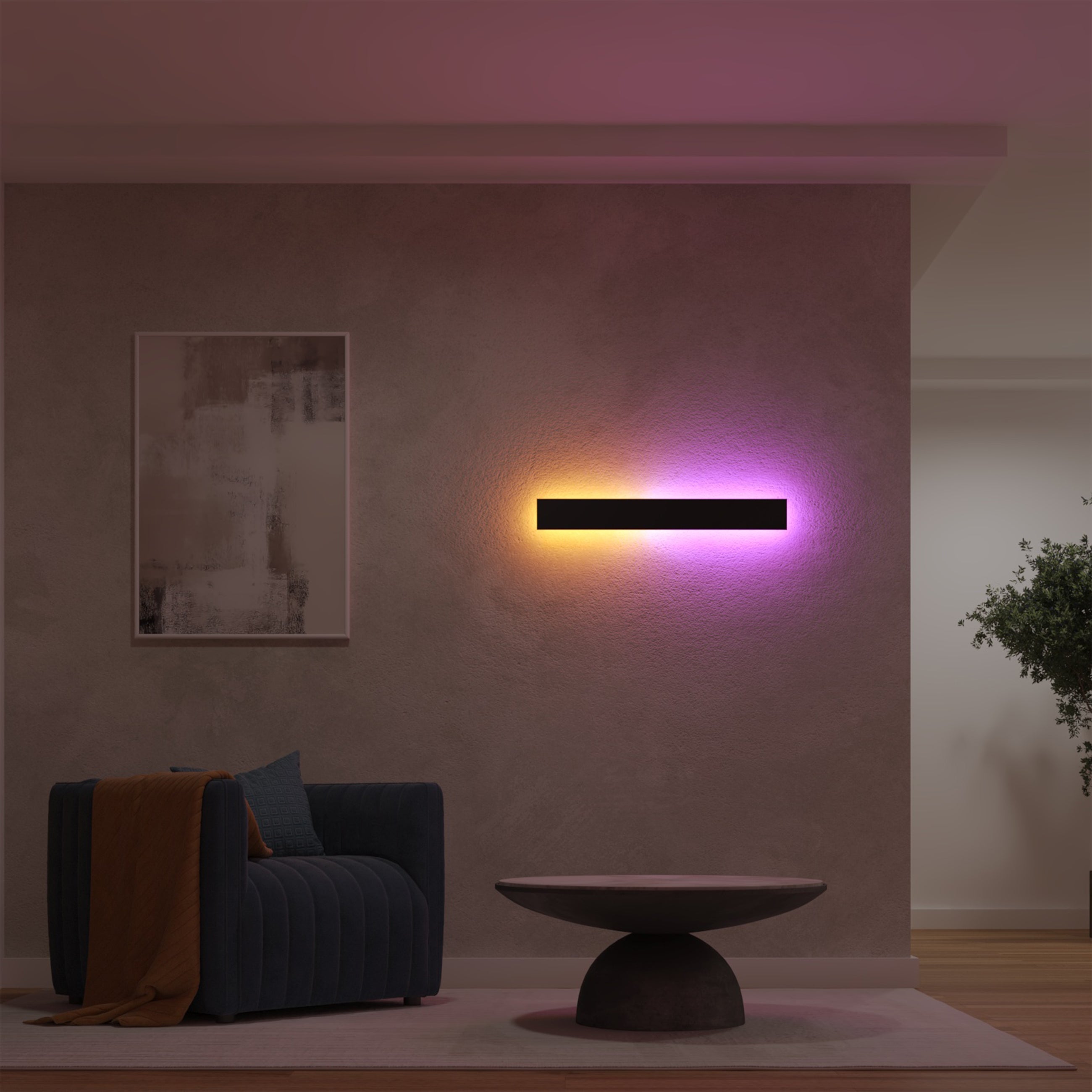 Noire Vägglampa - Modern Belysning med Stiliga RGB-alternativ