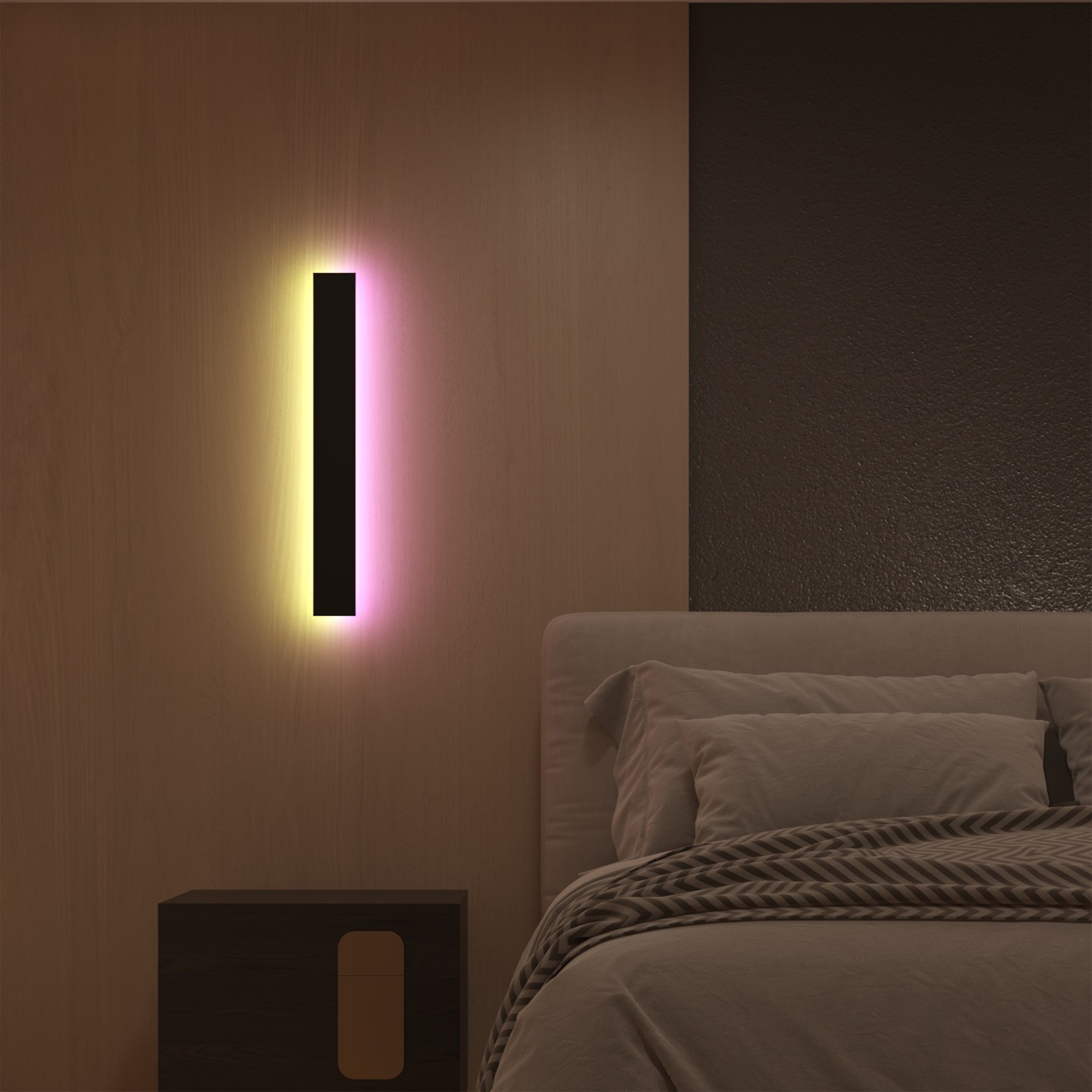 Noire Vägglampa - Modern Belysning med Stiliga RGB-alternativ