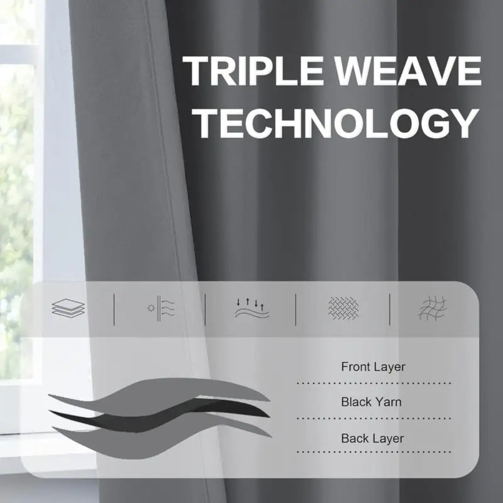 Noiréa Termiska Mörkläggningsgardiner
