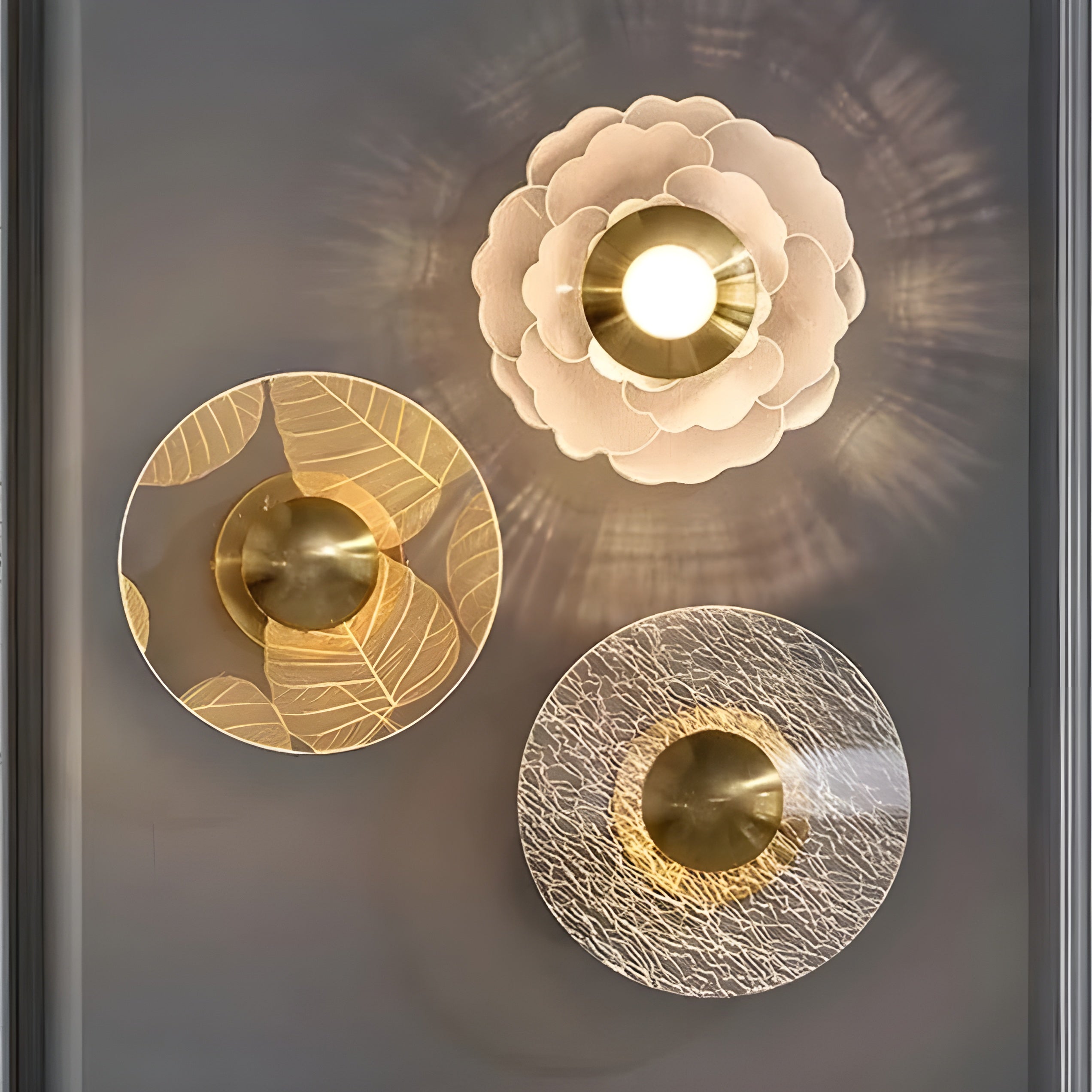 FlorenceGlow Light – Skandinavisk Rund LED-vägglampa