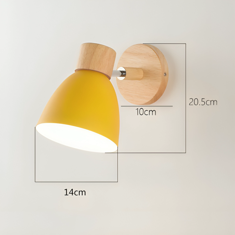 NordicGlow - Minimalistisk Skandinavisk Vägglampa