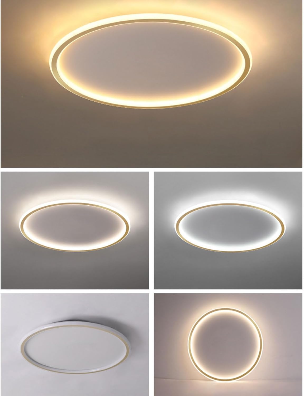 Modern minimalistic skivtaklampa | Mjuk LED-glöd | Modern belysning | Elegant inredningsuppgradering | Brick by Brick