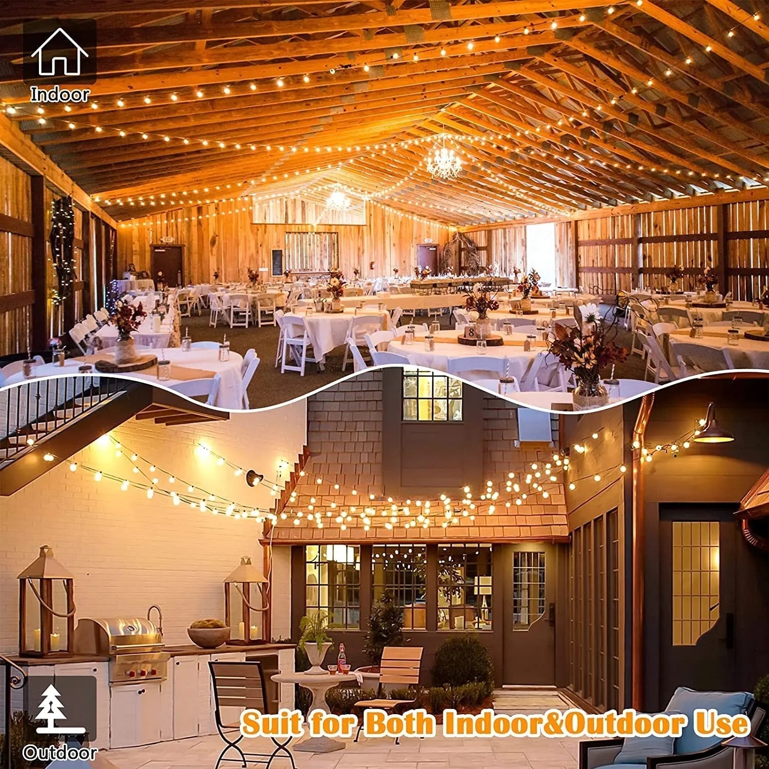 StarlightStrings - Utomhusbelysning