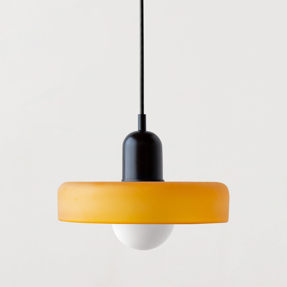 Modern Glass LED Pendant Light | H7.09" eller H8.66" | Bauhaus-inspirerad | Takarmatur | Brick by Brick