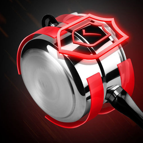 5L Exponeringssäker Tryckkokare – För Gaskokning & Öppen Flamma – 22cm Förstärkt Design