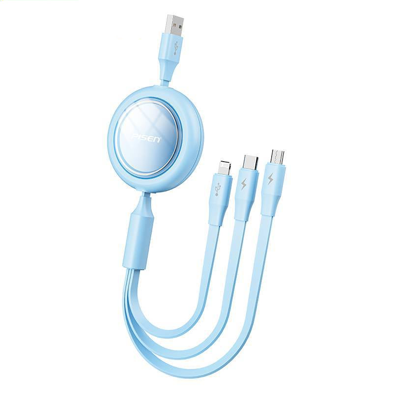 Praktiskt 3i1 laddkabel