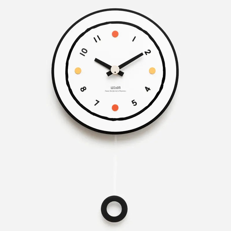 QuietTime - Chic Tyst Pendelur Stilig design med lugn tidtagning