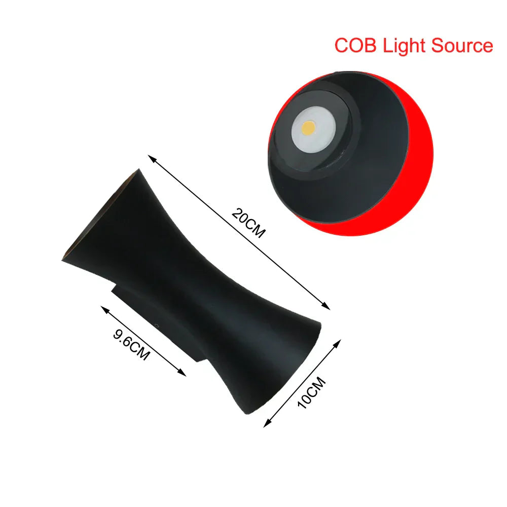 AquaShield - Vattentät Aluminium Vägglampa