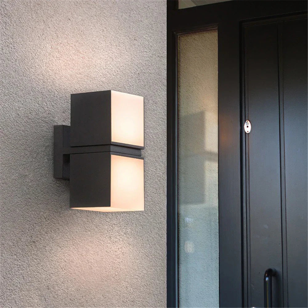LightGuard - Modern Utomhus LED Vägglampa
