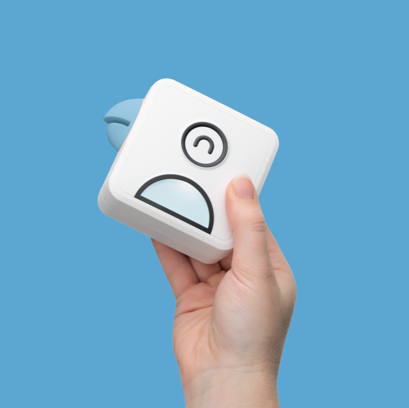 QuickSnap – Kompakt trådlös skrivare med en smal design för omedelbar fotoutskrift