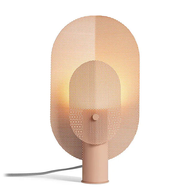 LumeGrid – Skandinavisk Bordslampa med Dimbar LED-belysning för Stiliga Interiörer