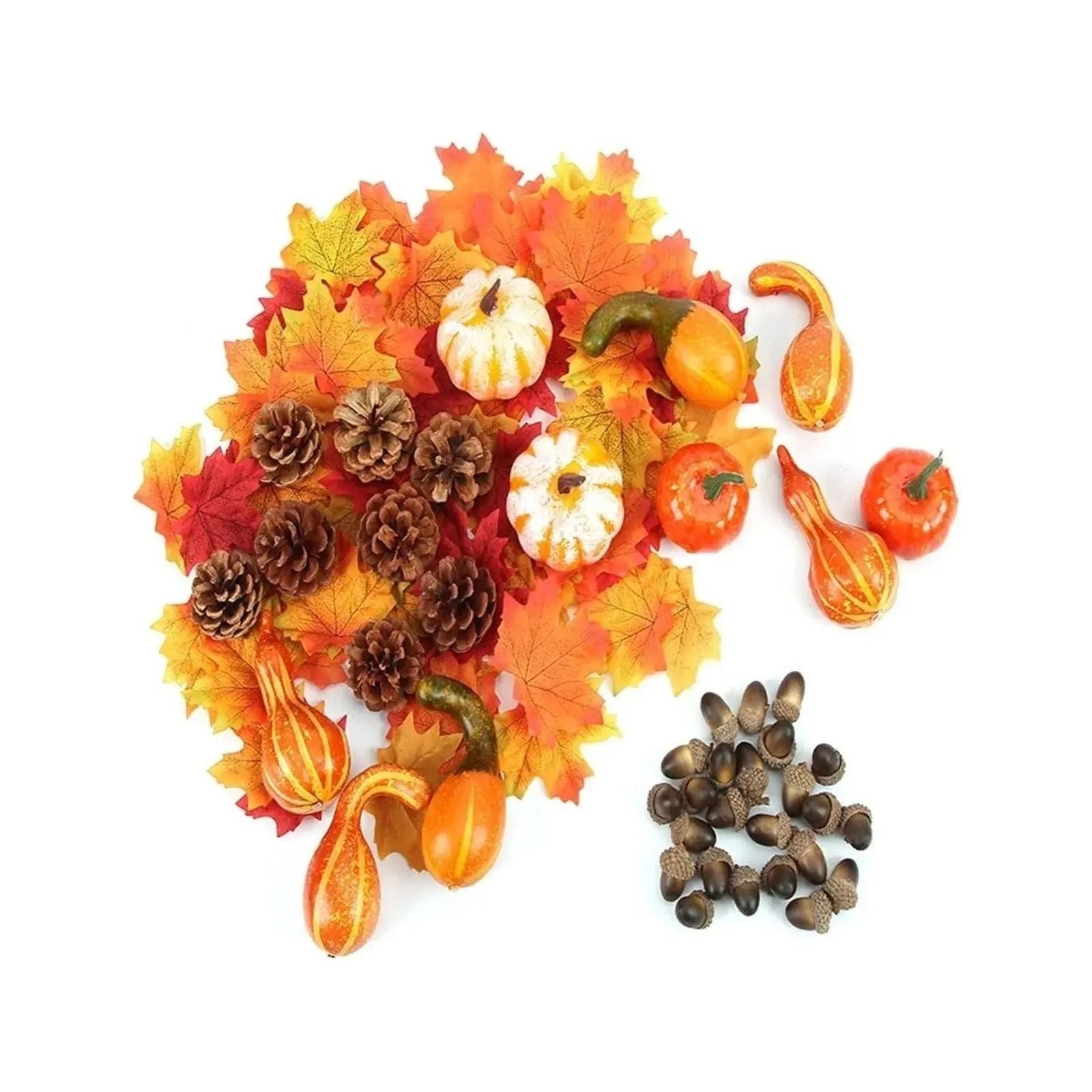 PumpkinCharm Dekor - Konstgjord Höstdekoration Pumpa för Halloween