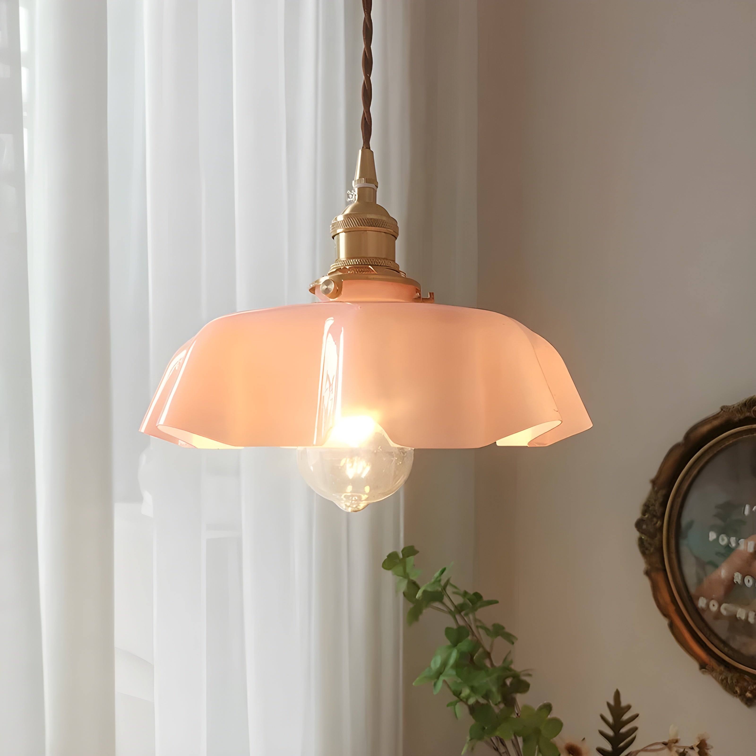 SeineGlow Light - Fransk Retro Pendellampa gjord av Glas