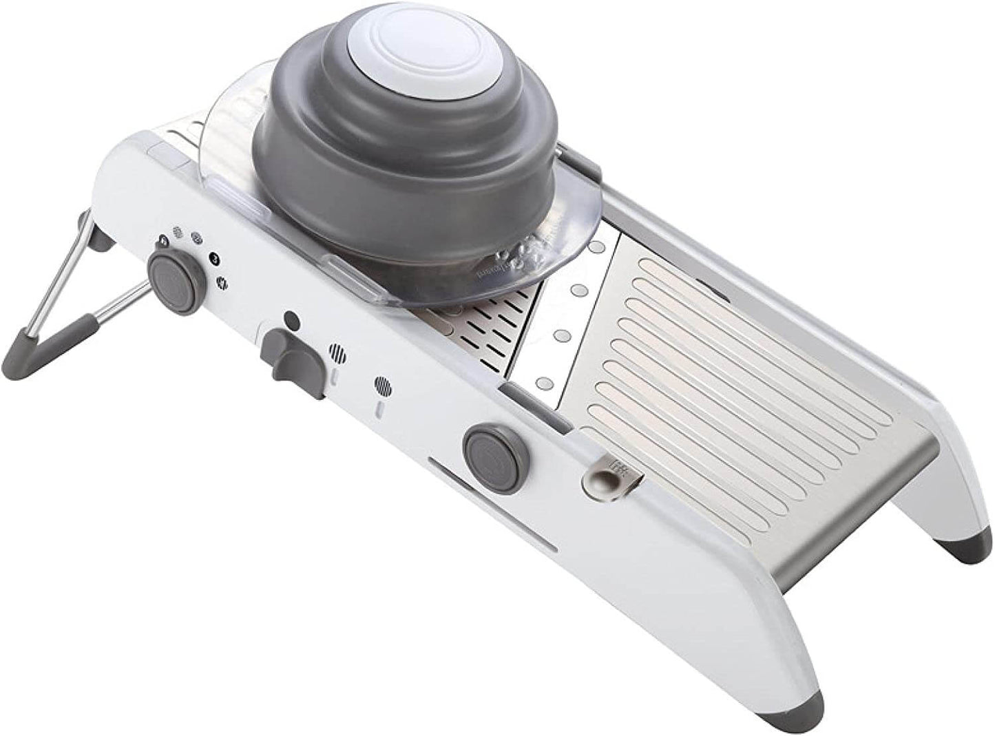 Royallure 18-i-1 Mandolinskivare & Hackare – Justerbara blad, Säker, Tål diskmaskin