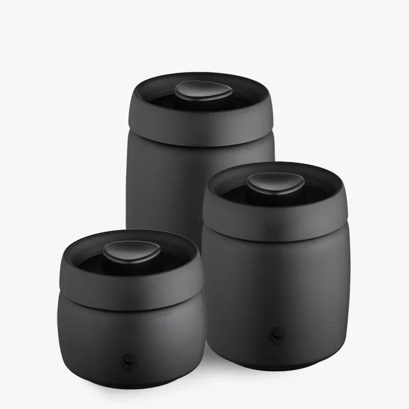 Royallure Stålkontainer med vakuum för kaffe, te och kök