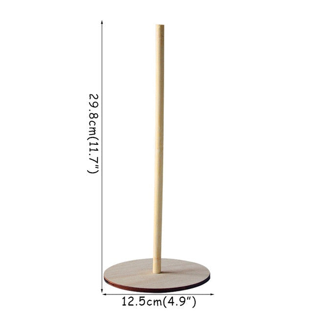 Royallure Trä Donut Ställ och Hållare för Att Visa Donuts, Muffins och Desserter