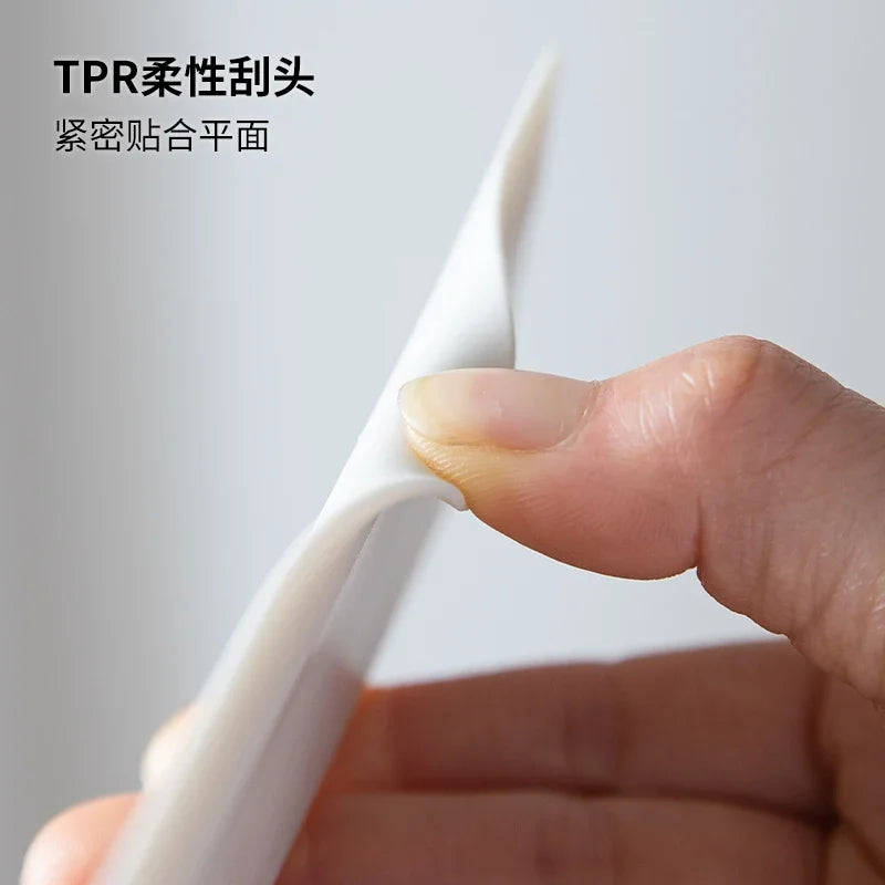 Carvallo Avdragare KlarWisch | Flexibel TPR-huvud | Randfri & Mångsidig | Lätt & Platsbesparande