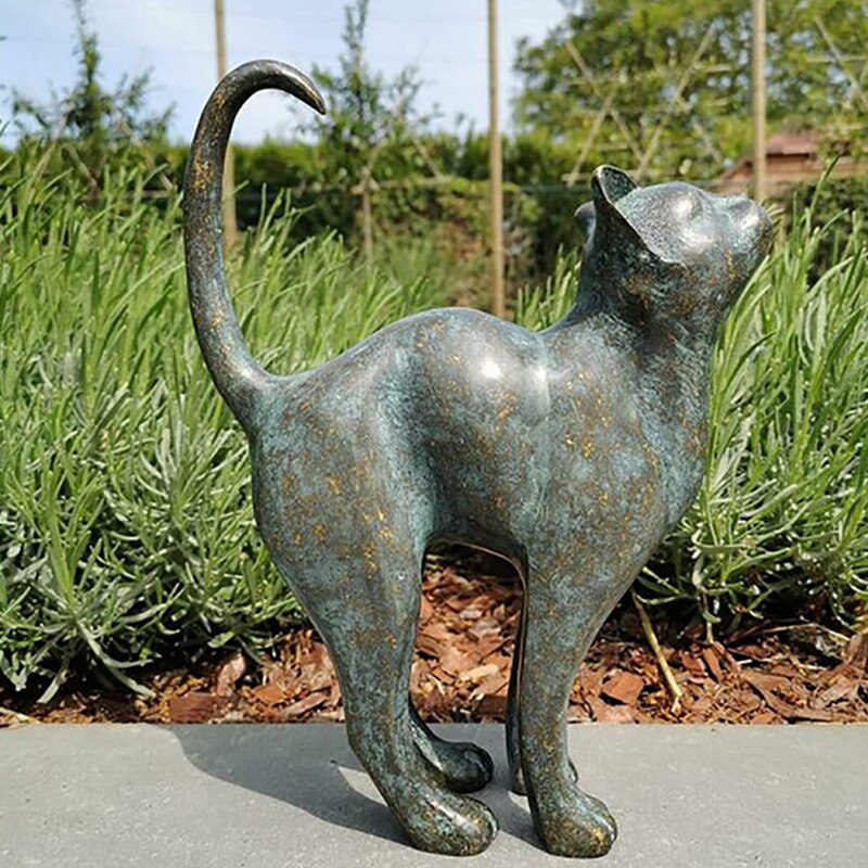 PawWhimsy – Enchanting garden cat statues with playful charm and lifelike details