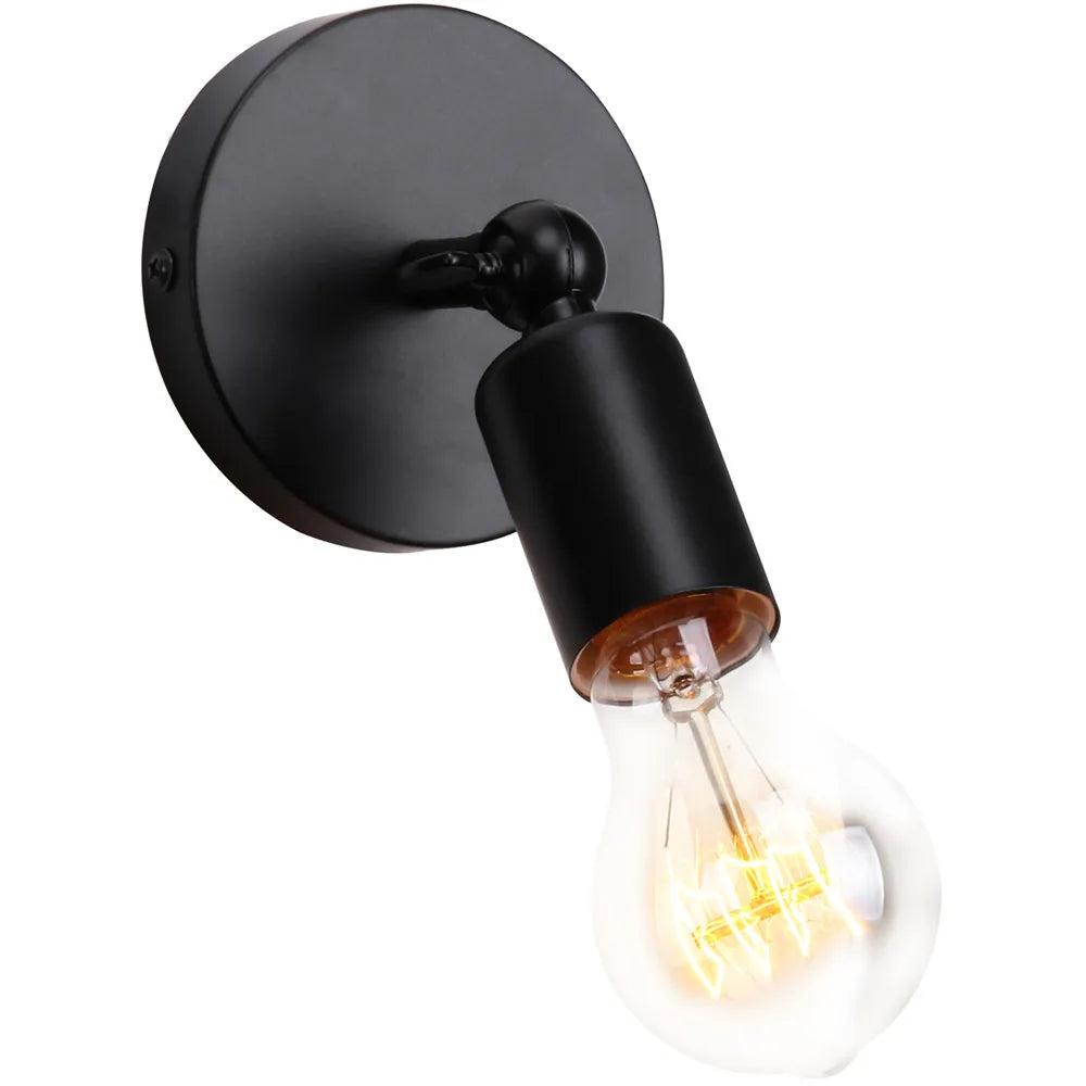 IndustriellBrons - Justerbar Retro Vägglampa för Stämningsfull Belysning
