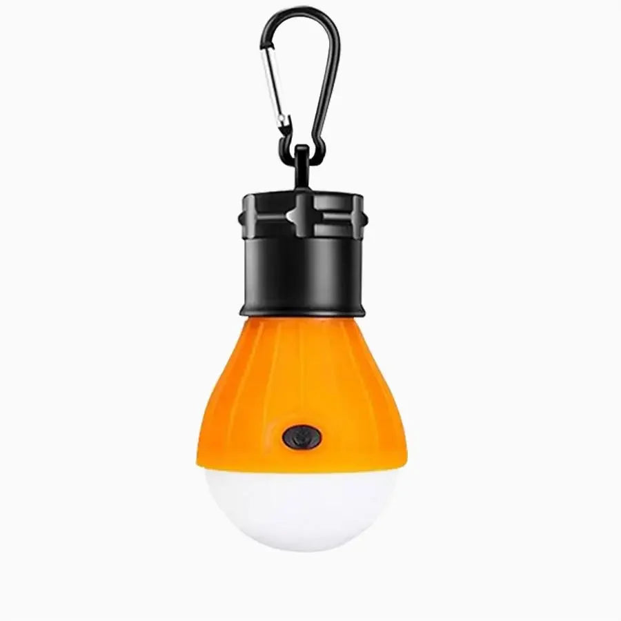 Carvallo Campinglampa LightDrop | 3 Ljussättningar | Vattentät & Ultralätt | Med karbinhake