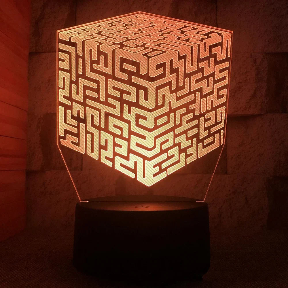 Mångsidig LED Spelkaraktärer Lampa - Lekfull belysning för spelare