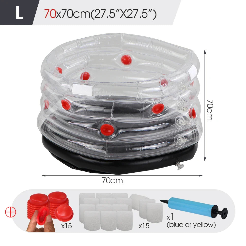 Carvallo svampodlingsset | Uppblåsbar Growbag med luftfilter | Monotub för hemmet & trädgård