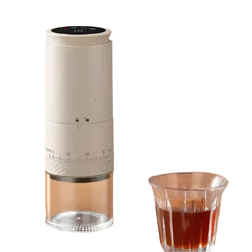 Bärbar Elektrisk Kaffe-kvarn Med Justerbar Malningsgrad