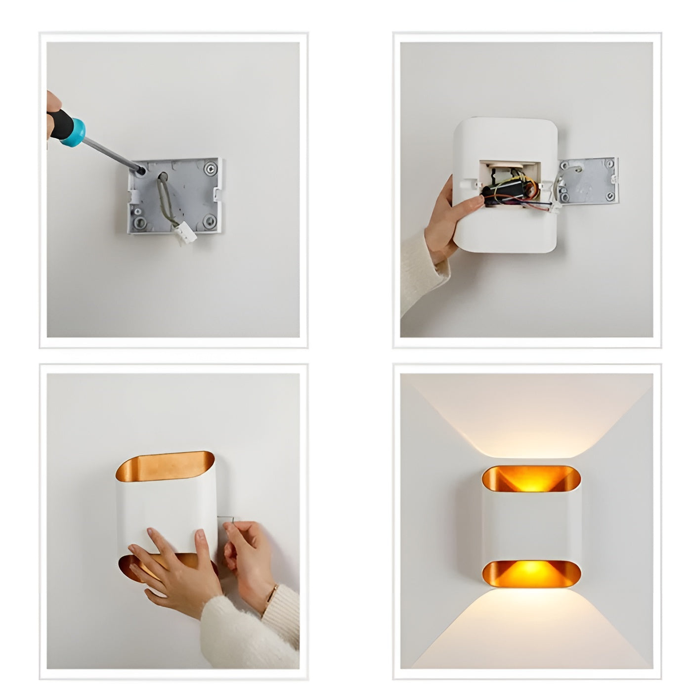BrilliaWall Light - Modern UP och Down LED-vägglampa