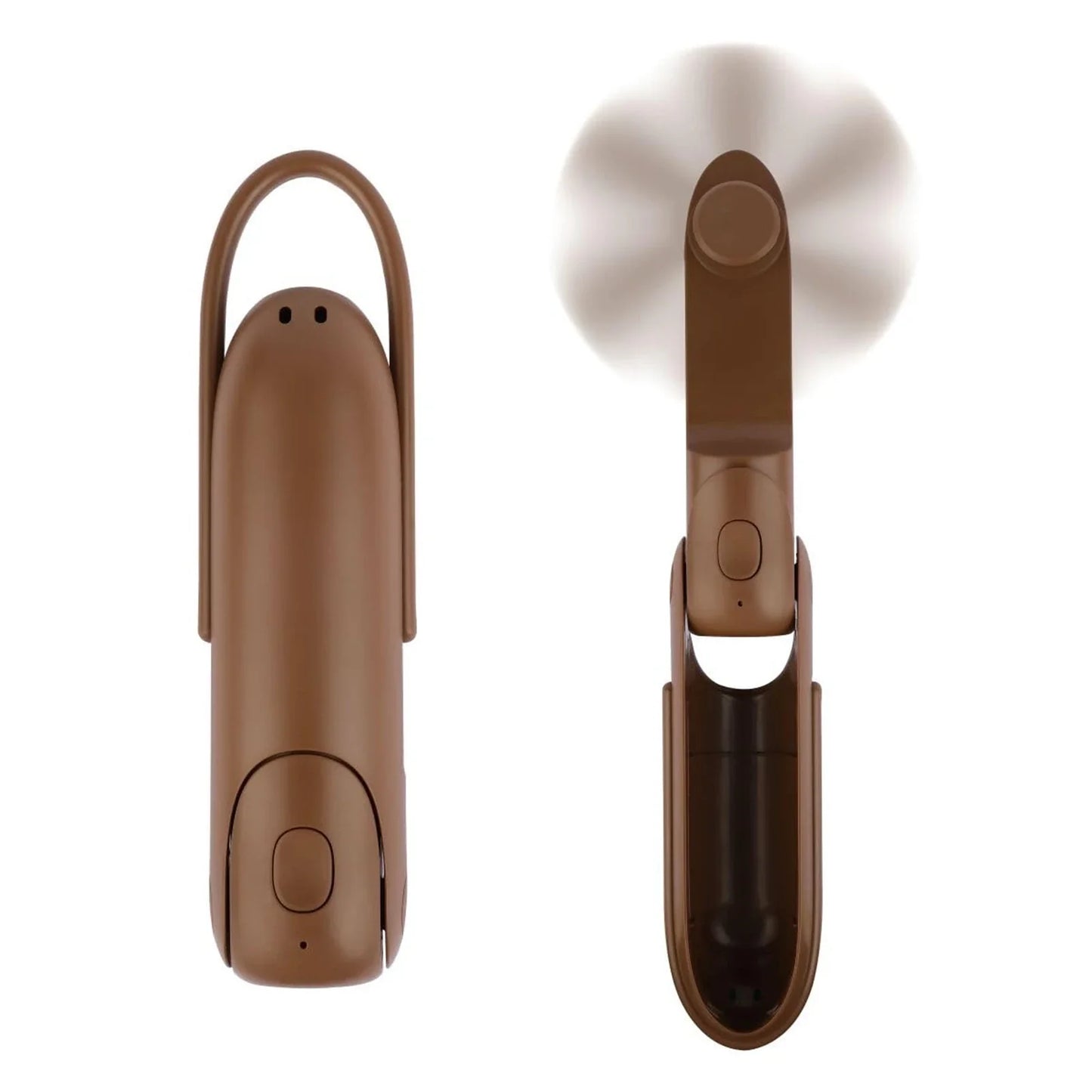 Carvallo 3i1 Mini Fläkt | Handfläkt med Powerbank & Ficklampa | Fällbar, Tyst & Barnsäker – USB uppladdningsbar