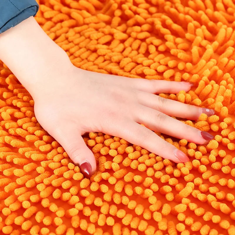 AbsorbHeart Badmatta | Hjärformad duschmatta av mikrofiber