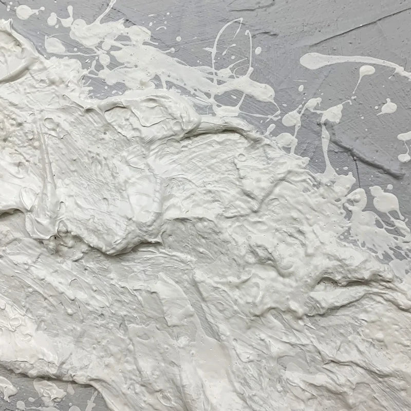 Silent Surge - Handmålad oljemålning