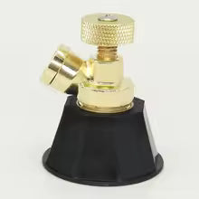 Carvallo Justerbart spraymunstycke | Korrosionsbeständig & rostfritt stål kärna | Fin dimma & stråle-läge – Svart