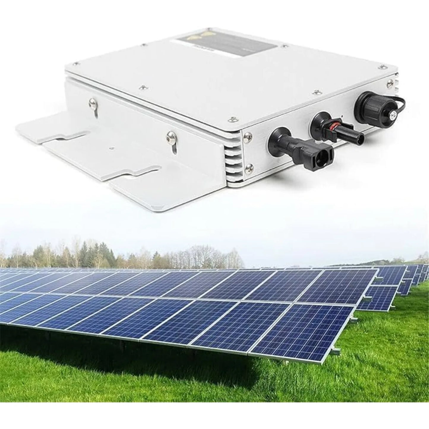 Carvallo-växelriktare Solvion WVC-300 | 300 W | Med MPPT & återströmsskydd | IP65 | För nätanslutna solsystem