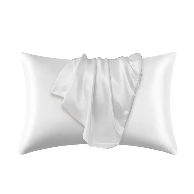 100% Mulberry Silk Pillowcase – Slät, Hypoallergenisk och Lyxig